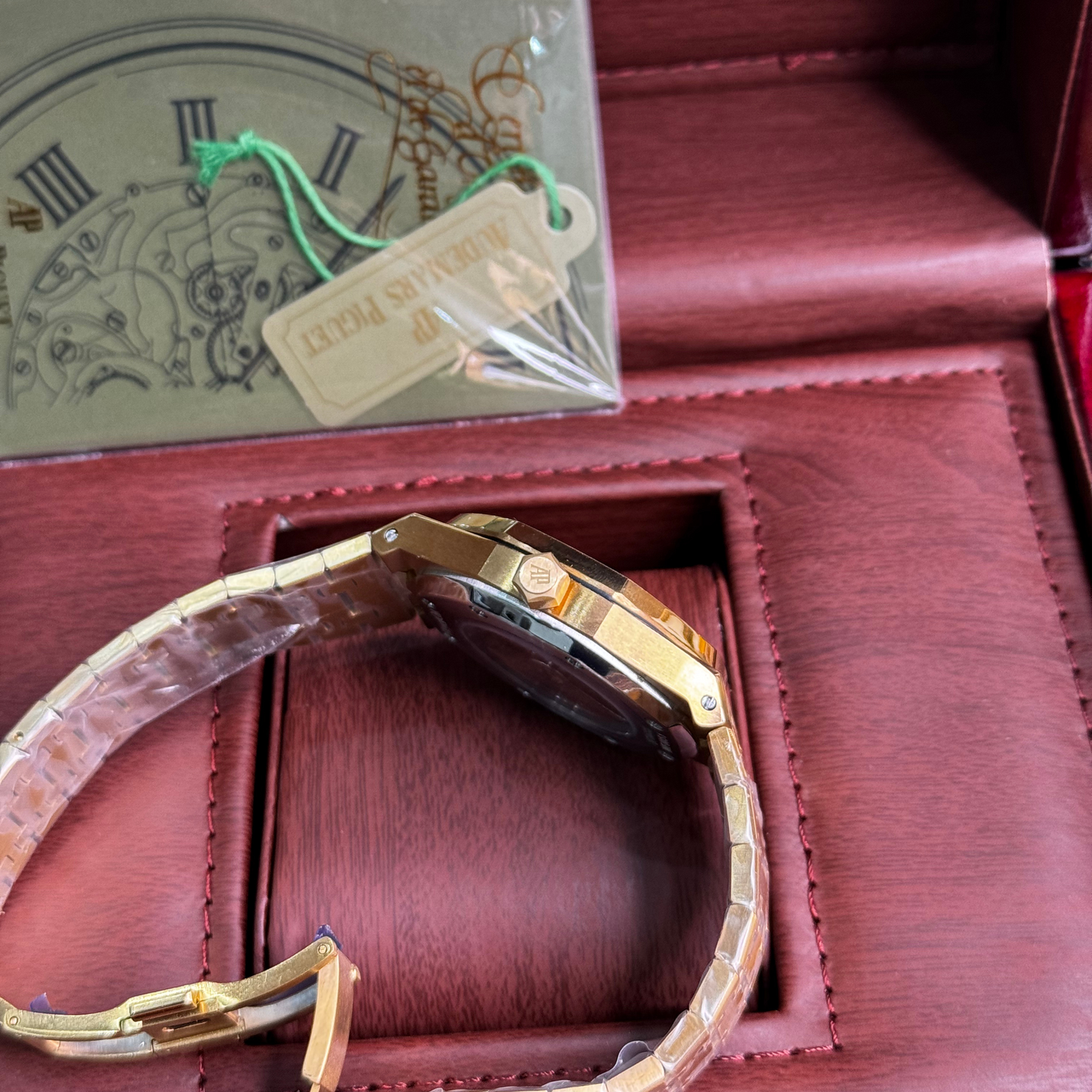 AUDEMARS PIGUET ROYAL OAK FULL ROSE GOLD BLUE DIAL