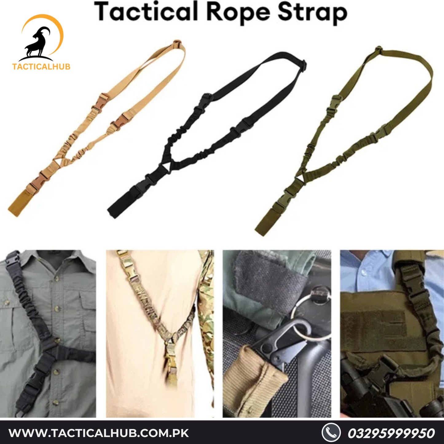 Tactical Nylon Ri*le Sling