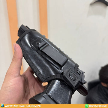 High-Quality Leather Pistol Safety Pouch