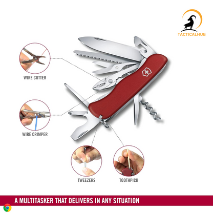 VICTORINOX OUTRIDER RED POCKET KNIFE