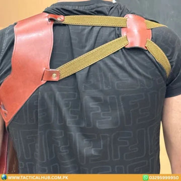 Premium Leather Shoulder Holster – Durable & Comfortable Carry