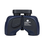 LANDVIEW 10x50 High-Definition Marine Binoculars | Digital Compass & Rangefinder for Boating & Navigation