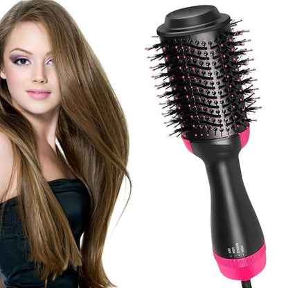 Hot Air Blower Brush For Hair Drying - Styling