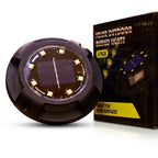 Outdoor Solar LED Ground Disk Lights – Set of 4