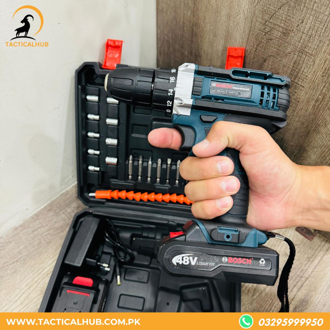 Bosch 48V Heavy Duty Drill Sets
