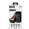 Kamal 50000mAh Solar Power Bank – Portable Charger with Dual USB Output