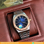 AUDEMARS PIGUET ROYAL OAK GOLDEN SHADES WITH DARK BLUE DIAL