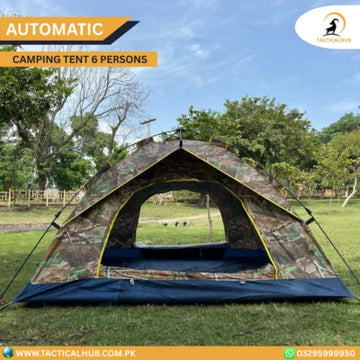 Advanced 6-Person Instant Camping Tent – Large Capacity, Reliable & Outdoor Ready