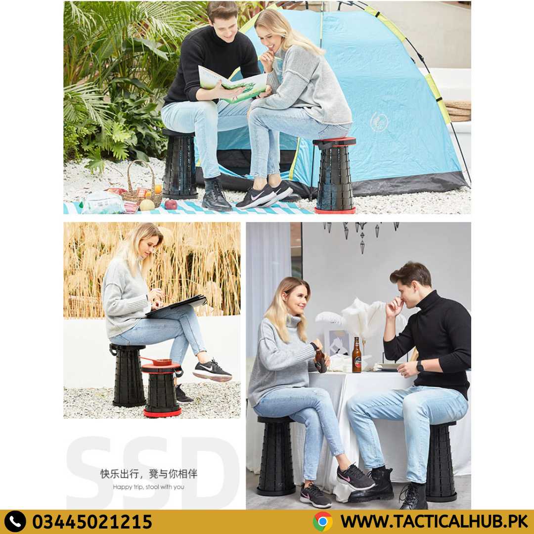 Retractable Camping Stool