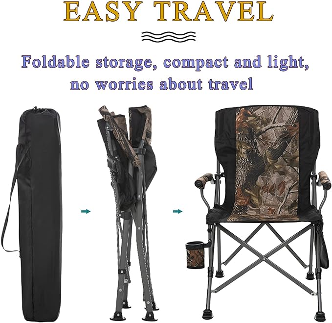 Portable Extra Large Chair Camping & Outdoor