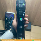 COBA CB-W518 High-Power Aluminum Alloy LED Torch | Rechargeable Outdoor Flashlight