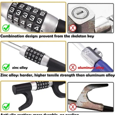 Car Theft Steering Lock