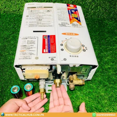 Compact Japani 8L Gas Geyser with Manual Ignition – Model G1