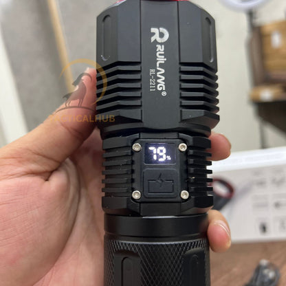 Imported Digital Flash Light Torch - 10000 mAH