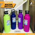 Double-Wall Vacuum Water Bottle with Straw