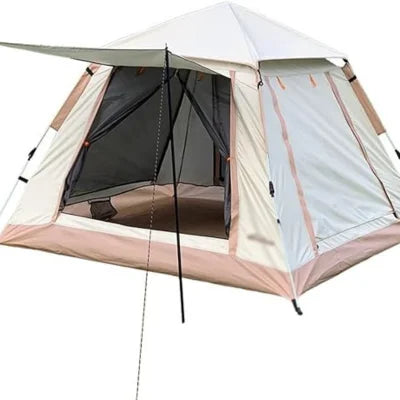 Double Layer Automatic Quick Opening Camping Tent - 4 to 6 person