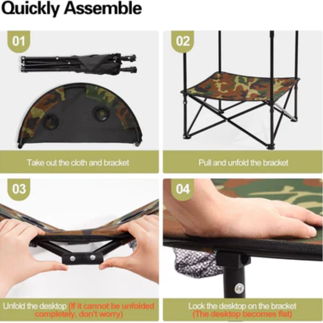 Foldable Camping Table for Adventure | Garden Table