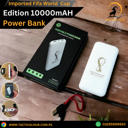 Imported FiFa World Cup Edition 10000mAH Power Bank