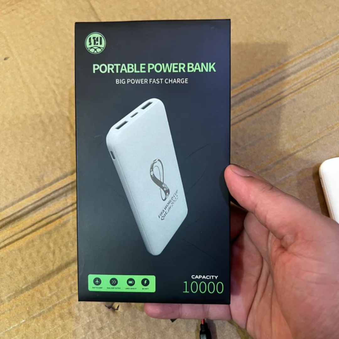 Imported FiFa World Cup Edition 10000mAH Power Bank