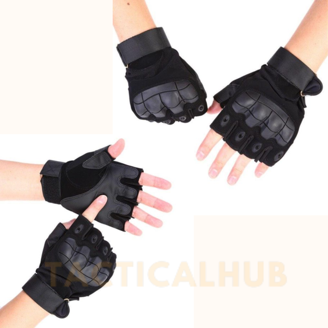 Tactical Protective Half Finger Gloves