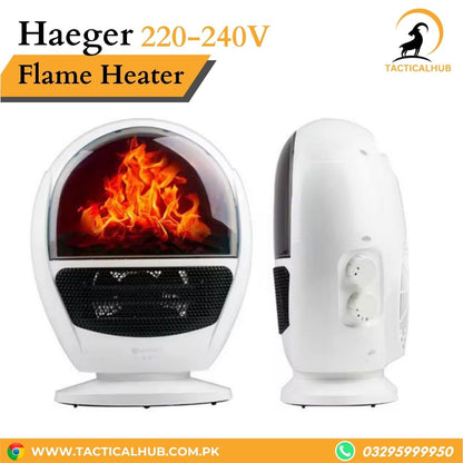 Haeger Heater - Electric Retro Wood Burning Fan Heater