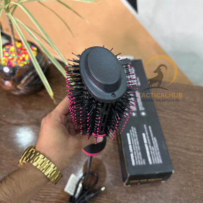 Hot Air Blower Brush For Hair Drying - Styling