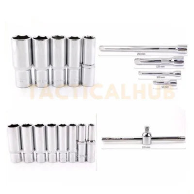 Small Box Socket Kit Hardwere Tool Kit Box Socket Set 61pcs