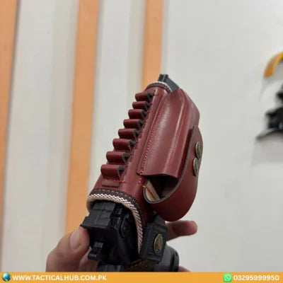 High-Quality Leather Pistol Safety Pouch