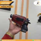High-Quality Leather Pistol Safety Pouch