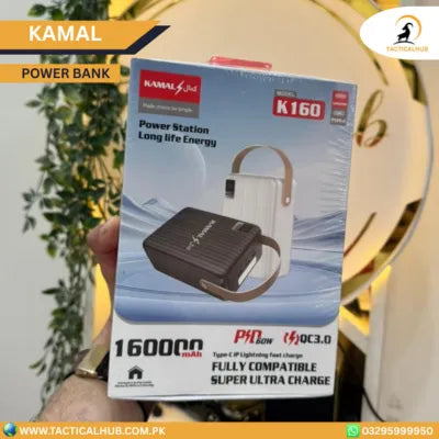 Kamal 160,000 mAh Advanced Power Bank