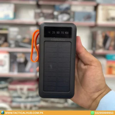 Kamal 50000mAh Solar Power Bank – Portable Charger with Dual USB Output
