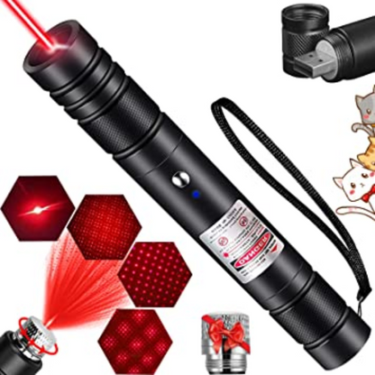 Rechargeable Powerful Green Laser Pointer - with more then 4 KM Range