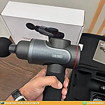M9 Pro Professional Massage Gun – 6 Interchangeable Heads & Long Battery Life