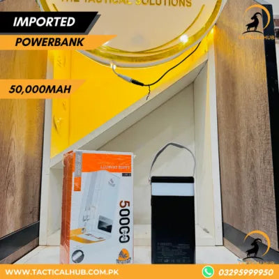 50000mah Power Bank - Imported Fast Charging Backup