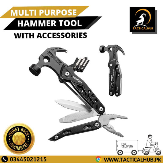 Multi Purpose Hammer Tool With Accessories