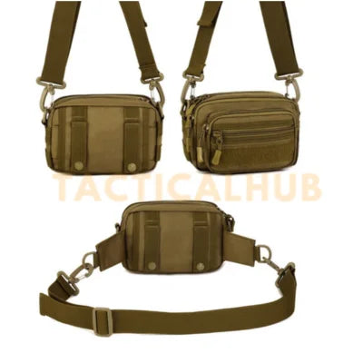 Multipurpose Handbag Men Tactical Molle Messenger Bag Waterproof