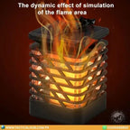 Premium Solar Flame Light for Outdoor Ambience