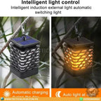 Premium Solar Flame Light for Outdoor Ambience