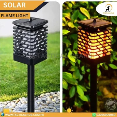 Premium Solar Flame Light for Outdoor Ambience