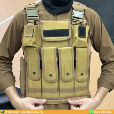 Professional Tactical Military Vest – Modular Combat Load Carrier