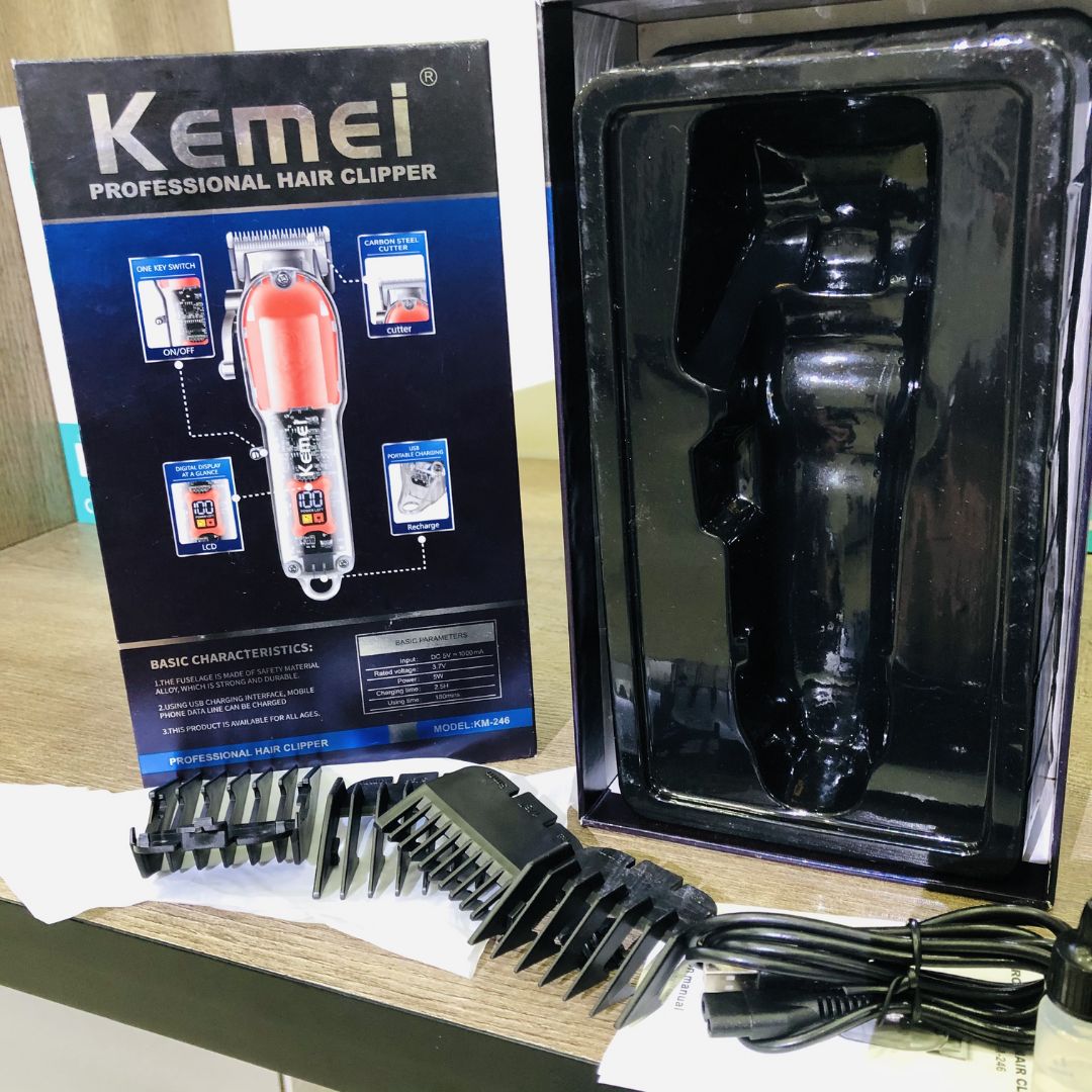 KM-246 LED Display Kemei Hair Clipper