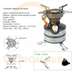 Tactical Gasoline Portable Stove | For Camping/Family