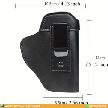 Universal Kydex Leather IWB Holster – Concealed Carry Cowhide Gun Holster for G17