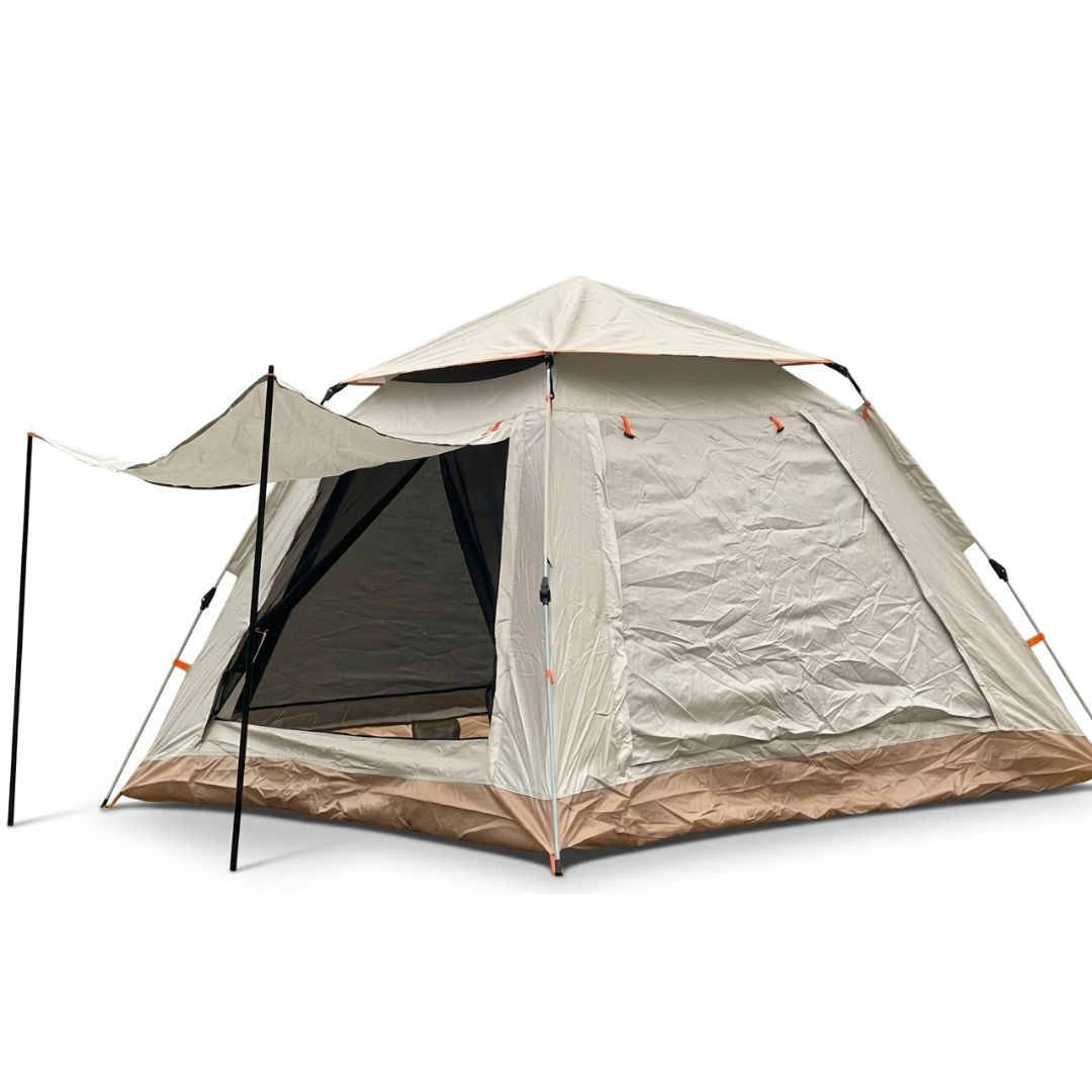 Double Layer Automatic Quick Opening Camping Tent - 4 to 6 person