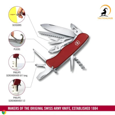 VICTORINOX OUTRIDER RED POCKET KNIFE