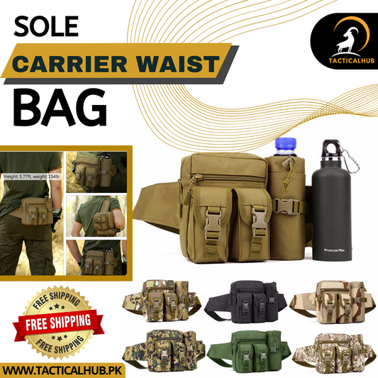 Sole Carrier Waist Belt Pouch Utility Gadget Gear Tool Organizer