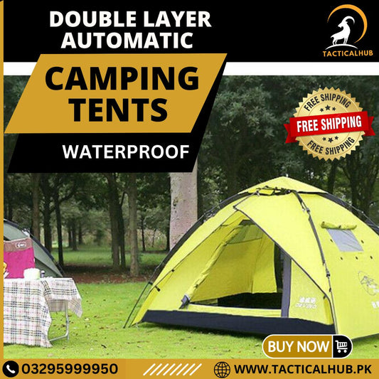 Automatic  Double Layer Waterproof Camping Tent