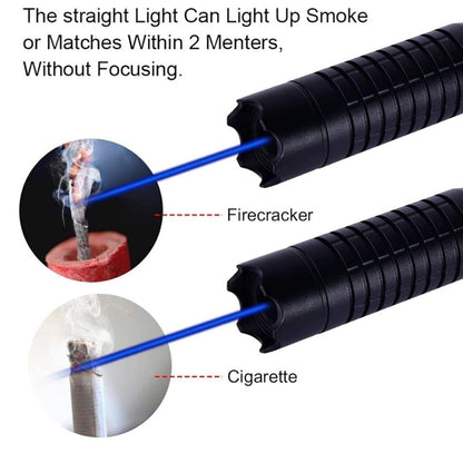 Tactical Sharp Laser Pointer with 5 Pattern Caps - 10Km Range