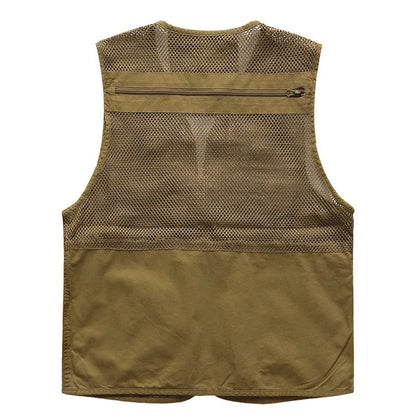 JEEP Mesh Multi-Pocket Waistcoat