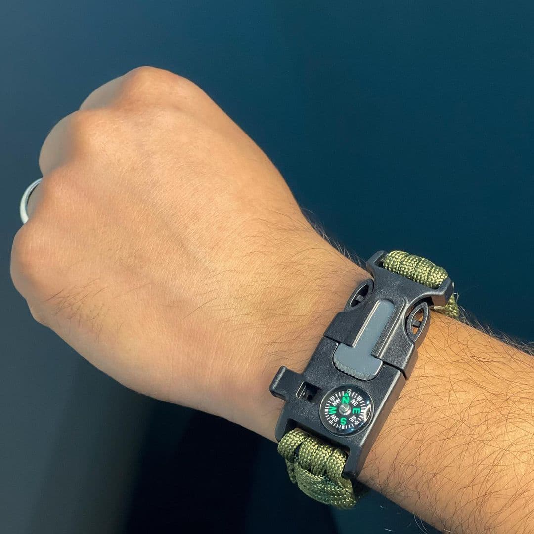 Survival Bracelet 3-in-1